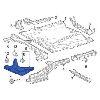 Toyota Grand Highlander Underbody Covers Splash Shields Carid