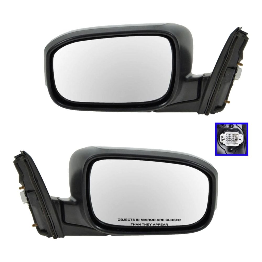 TRQ MRA09196 Driver And Passenger Side Power View Mirrors Heated