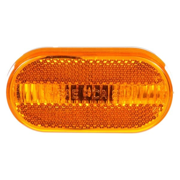 Truck Lite A Signal Stat Series X Reflectorized Yellow Oval