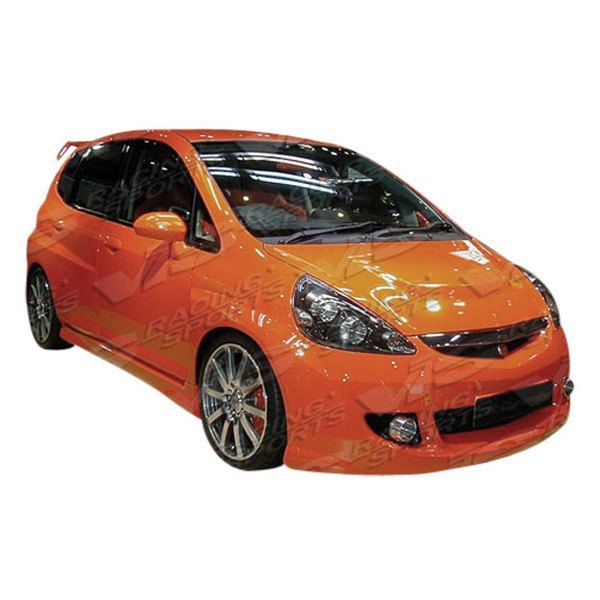 VIS Racing Honda Fit 2007 Techno R Style Fiberglass Wide Body Kit