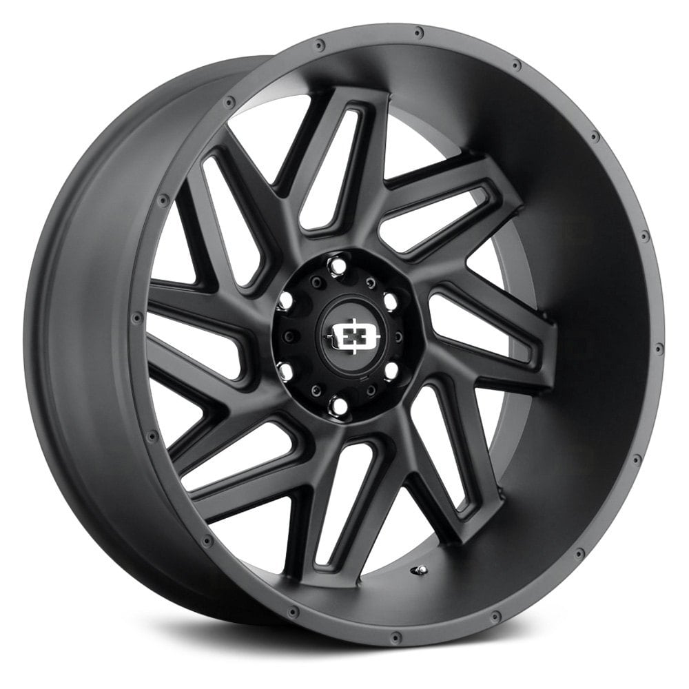 VISION OFF ROAD 361 SPYDER Wheels Satin Black Rims