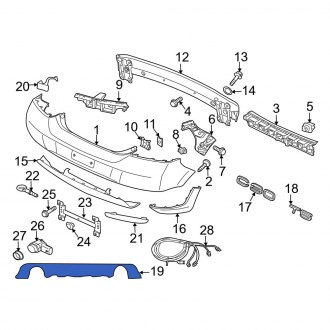 Volvo C30 Replacement Bumper Moldings Trim CARiD