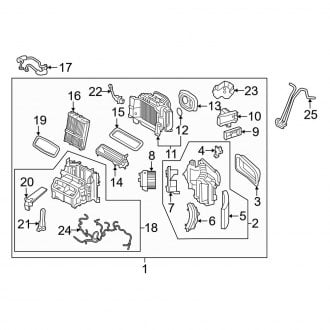 2025 Volvo XC60 OEM A C Heating Parts Systems CARiD