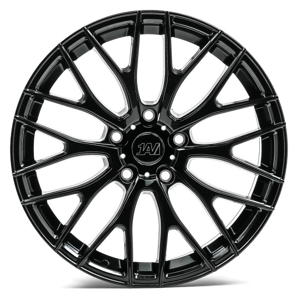 アルミ格子４ 1AV® ZX2 Wheels - Gloss Black Rims - 9519BLNK40ZX2GB-5x114