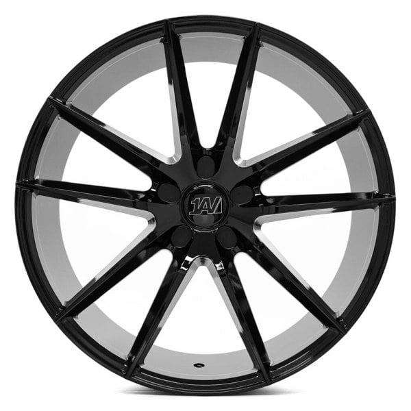 1AV® ZX7 Wheels - Gloss Black Rims - 818BLANK35ZX7GB-5x108