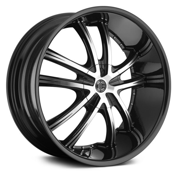 2CRAVE® NUMBER 21 Wheels - Gloss Black with Machined Face Rims