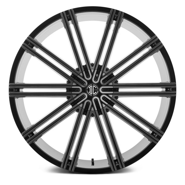2CRAVE® NUMBER 37 Wheels - Gloss Black with Machined Face Rims