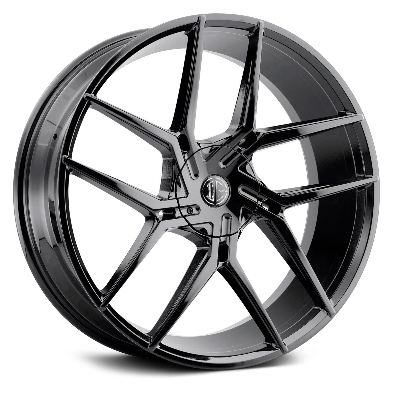 2CRAVE® NUMBER 51 Wheels - Gloss Black Rims