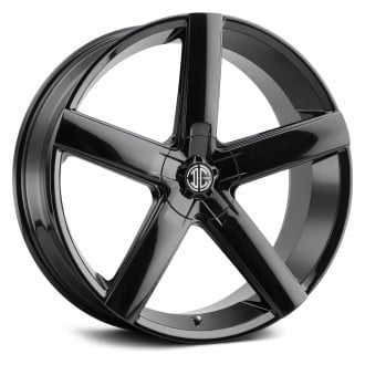 2CRAVE® NUMBER 55 Wheels - Gloss Black Rims