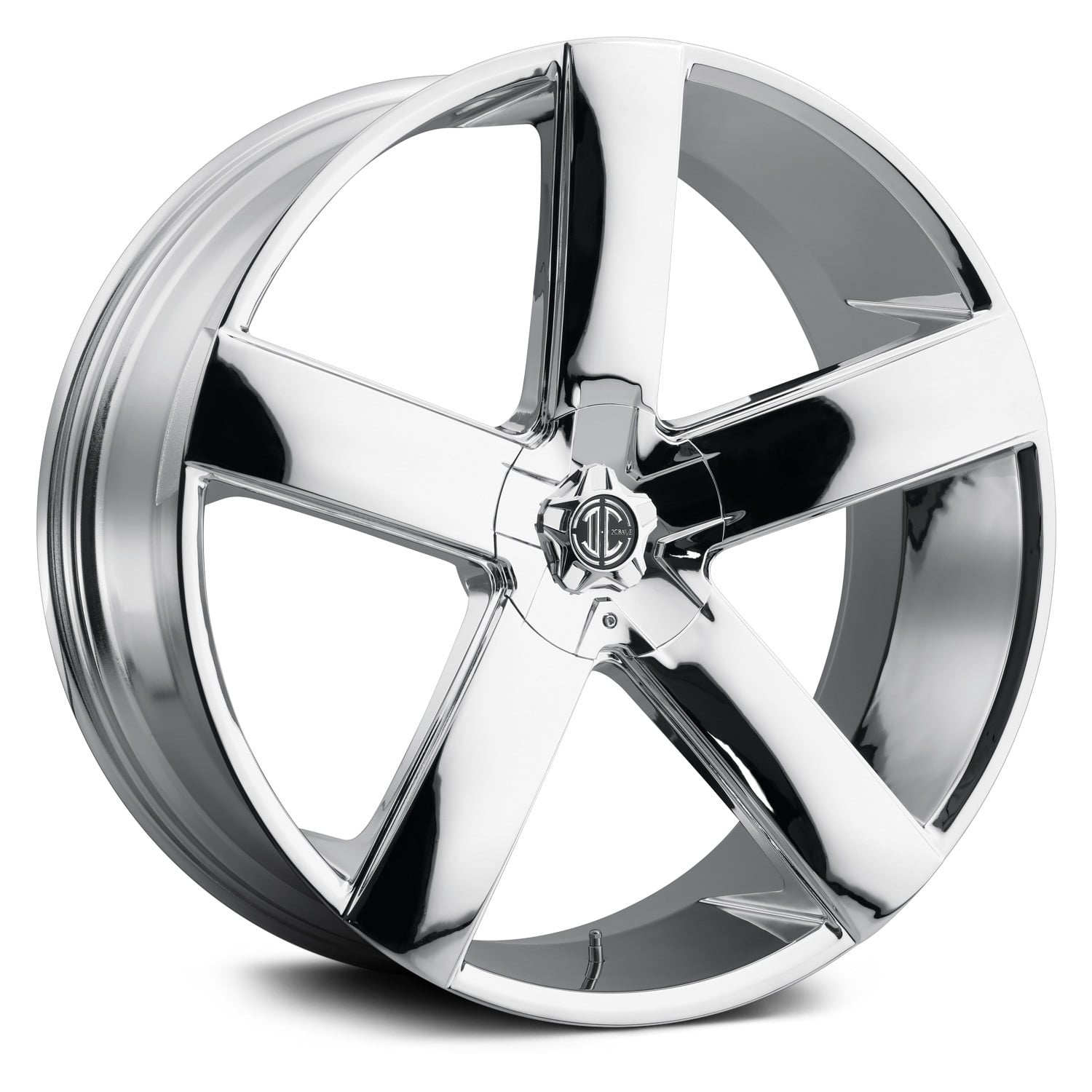 2CRAVE® NUMBER 65 Wheels - Chrome Rims - N65-2295Z25PC-114.3