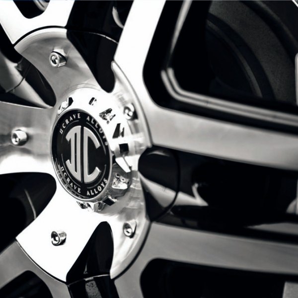 2 Crave® - No21 Gloss Black Machined Face Close-Up