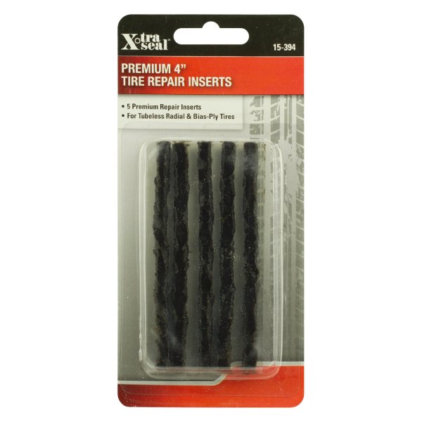 31 Incorporated® - X-tra Seal™ 5 Pieces 4" Black Premium Tire Repair String Inserts