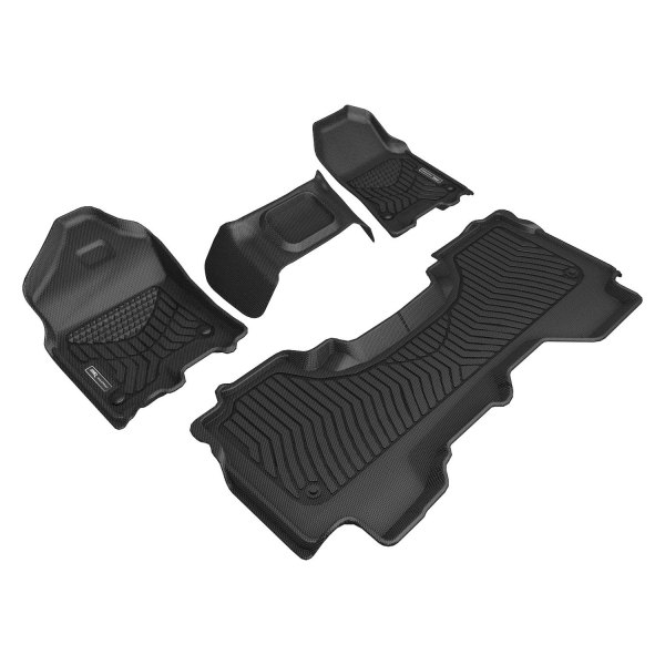 3D MAXpider® - MAXTRAC 1st & 2nd Row Black Set
