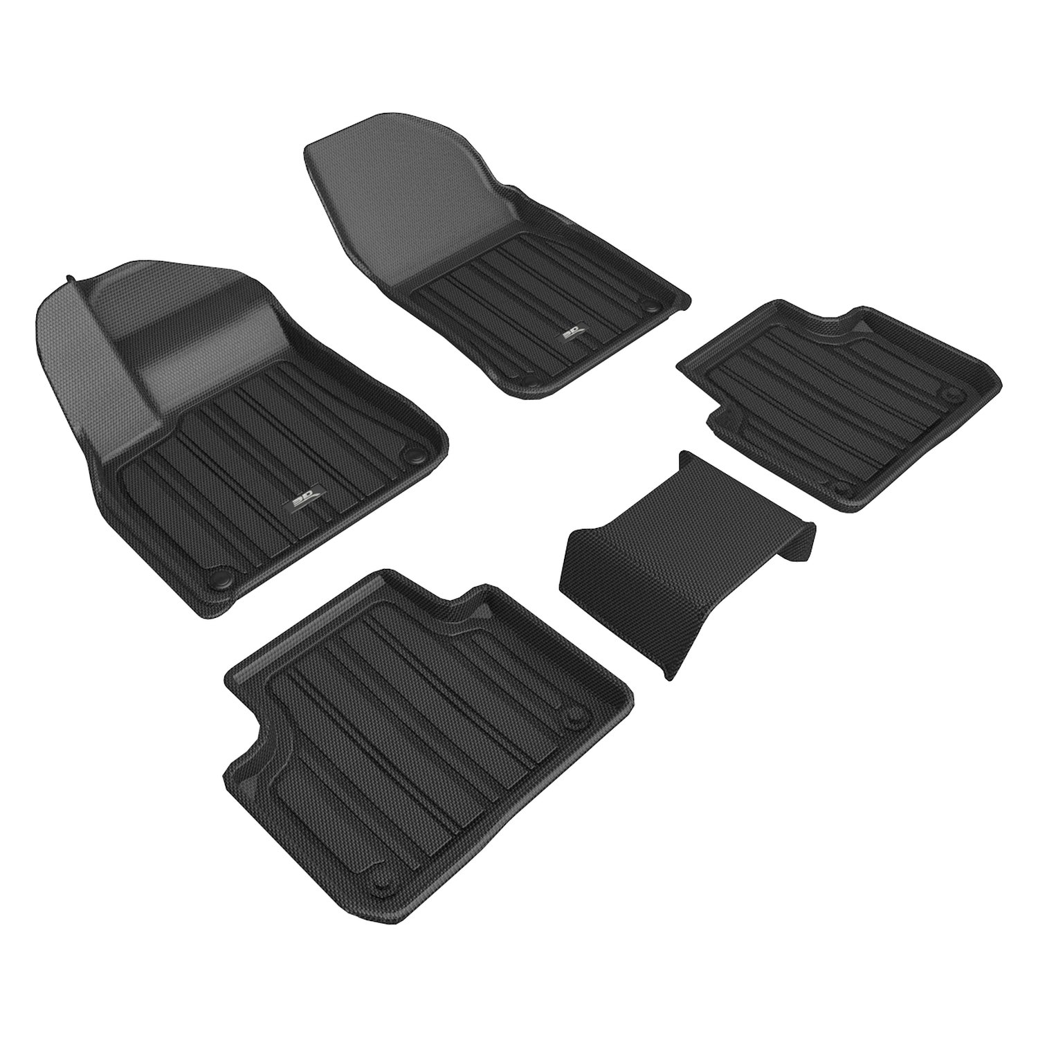 3D MAXpider® Footwell Coverage Black Floor Liners