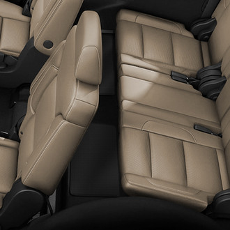 3D MAXpider® - KAGU 3rd Row Black Floor Liners