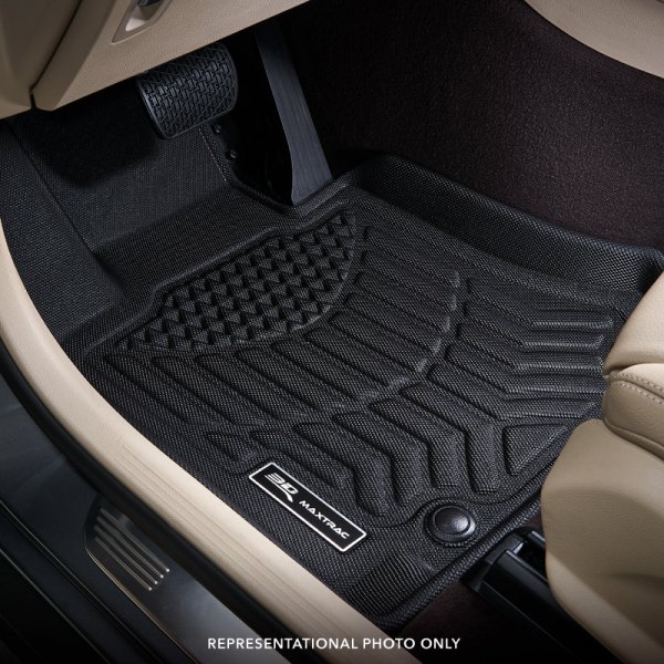  3D MAXpider® - MAXTRAC 1st Row Black Floor Liners