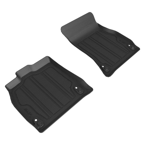 3D MAXpider® - Hybrid 1st Row Black Floor Liners Inserts