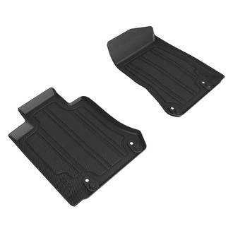 3D MAXpider® - Hybrid 1st Row - Footwell Coverage Black Floor Liners Inserts