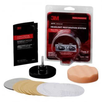 3M® 39008 - Headlight Lens Restoration Kit