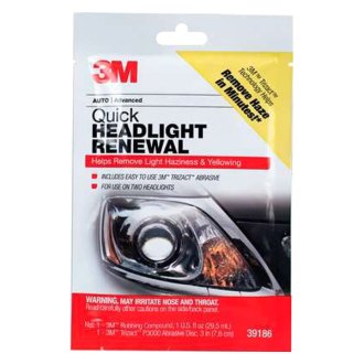 3M™ Quick Headlight Clear Coat Wipes, 32516, 9.45 oz (268 g), 40 wipes per  box