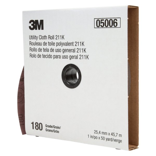 3M® - 211K Full-flex 150' x 1" 180 Grit Utility Shop Roll