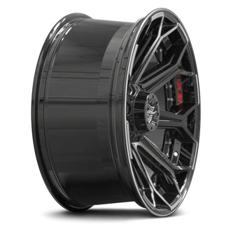 4P80 Black with Brushed Tinted Face