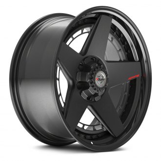 4PLAY® - 4PF5 Matte Black Center with Gloss Black Lip