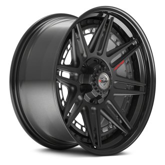 4PLAY® - 4PF8 Matte Black Center with Gloss Black Lip