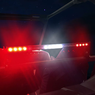 AAC® - Brite Saber Red/White LED Tailgate Light Bar