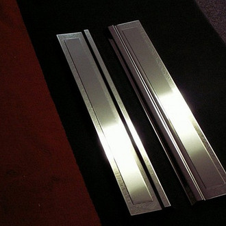 ACC® - Non-Illuminated Polished Door Sills with Brushed Inserts