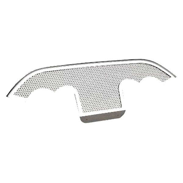 American Car Craft® - Perforated Polished Exhaust Filler Panel