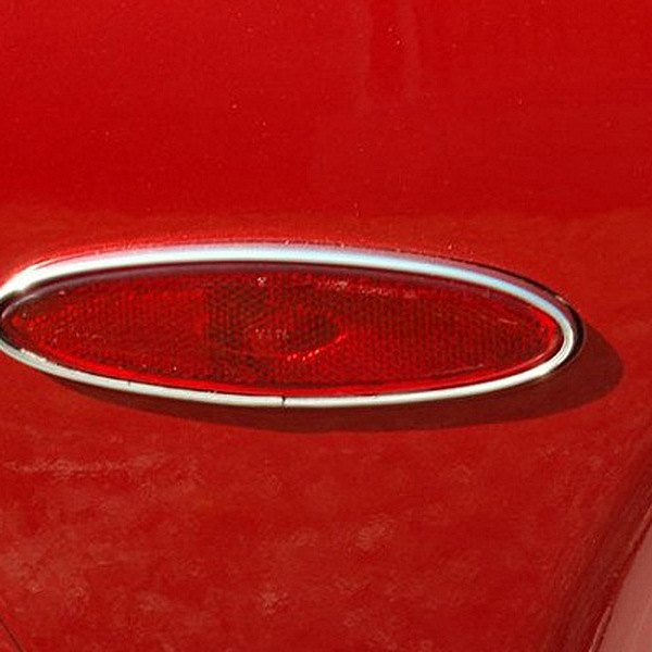 American Car Craft® - Chrome Rear Side Marker Light Trim