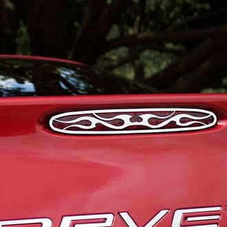 ACC® - Flame Style Polished 5th Brake Light Grille