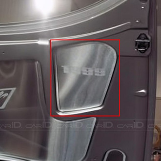 ACC® - Polished Hood Panel with Engraved Year 1999