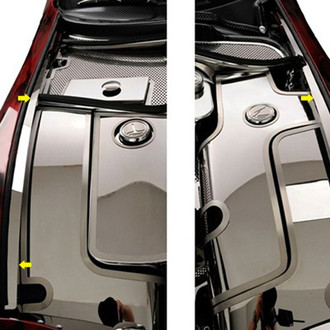 ACC® - Non-Illuminated Polished Inner Fender Liners with Top Caps