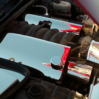 ACC® - Polished Fuel Rail Covers w/o Logo