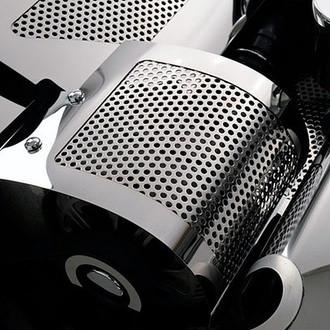 ACC® - Perforated Polished Alternator Cover
