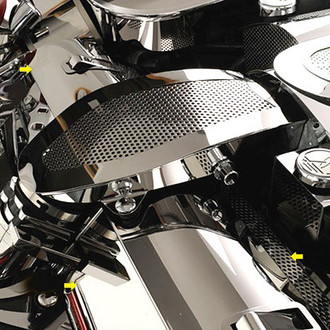 American Car Craft® - Perforated Radiator Cover