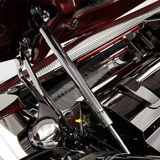 ACC® - Plain Style Polished Radiator Cover with Cap Covers