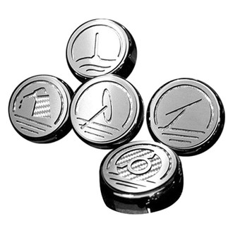ACC® - Executive Series White Carbon Fiber Fluid Cap Cover Set