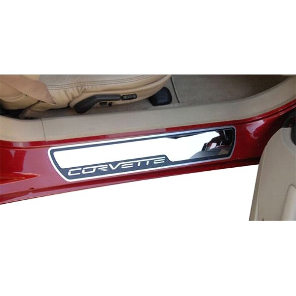 American Car Craft® - Polished Outer Stock Pad Door Sills
