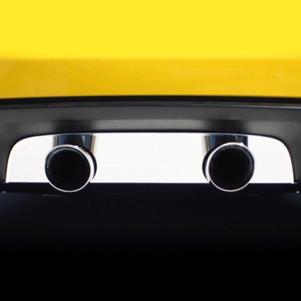 American Car Craft® - Plain Polished Exhaust Filler Panel