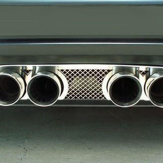 ACC® - Laser Mesh Style Polished Exhaust Filler Panel
