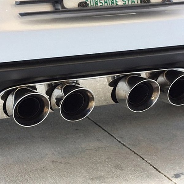 American Car Craft® - Plain Polished Exhaust Filler Panel
