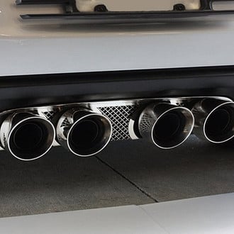 ACC® - Laser Mesh Style Polished Exhaust Filler Panel