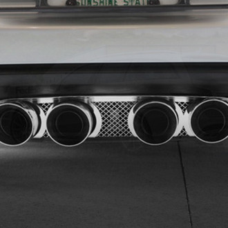 ACC® - Laser Mesh Style Polished Exhaust Filler Panel