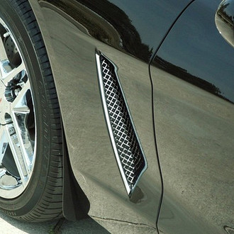 ACC® - Laser Mesh Polished Front Side Vent Grilles