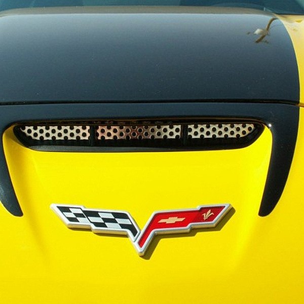 American Car Craft® - Polished Hood Vent Grille