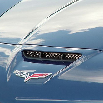 ACC® - Laser Mesh Polished Hood Vent Grille