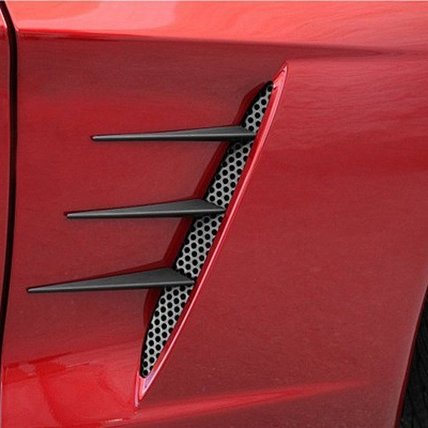 American Car Craft® - Black Stealth Side Vent Spears